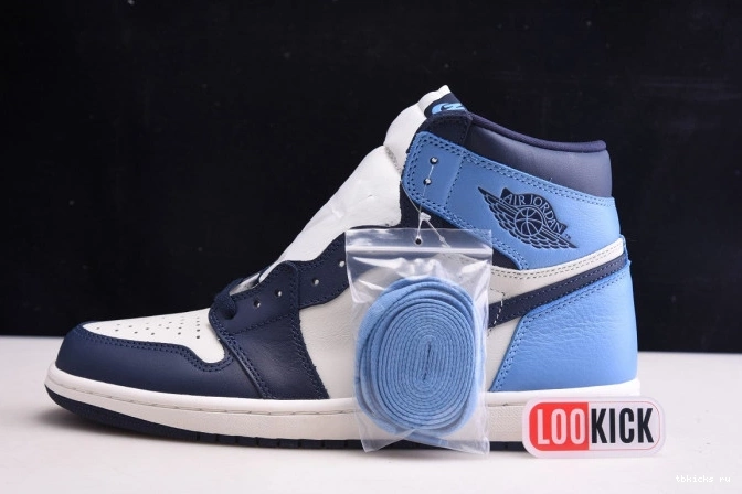 Rep TB 555088-140 Obsidian High OG Retro Air Jordan 1 0821